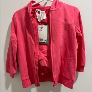 H&M Kids Bright Pink Hoodie Set